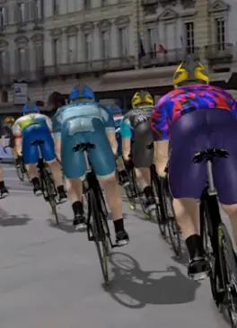 Immagine di un'app di indoor cycling online